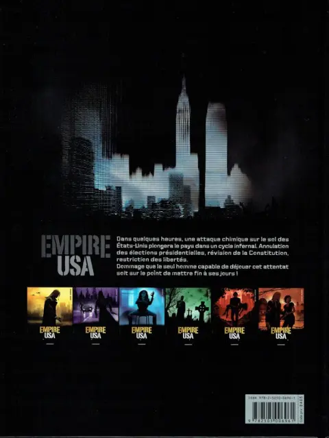 Verso de l'album Empire USA Tome 2