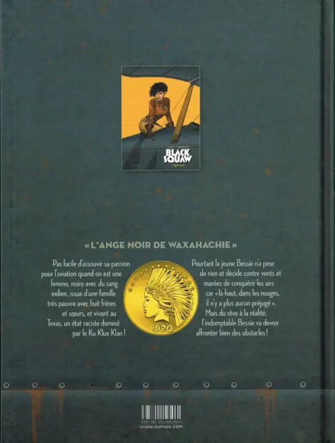 Verso de l'album Black Squaw 1 Night Hawk