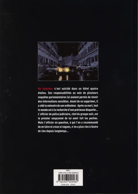 Verso de l'album Dernière station avant l'autoroute