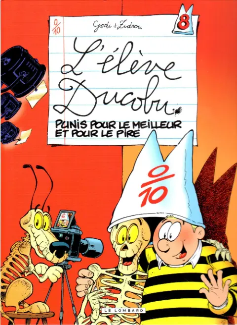 Couverture de l'album L'Élève Ducobu Tome 8 Punis pour le meilleur et pour le pire