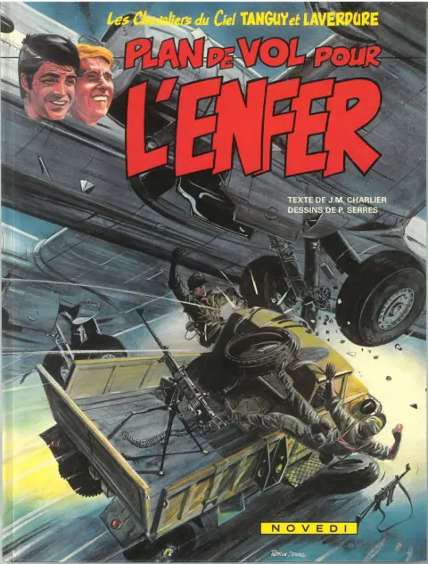 Couverture de l'album Tanguy et Laverdure Tome 23 Plan de vol pour l'enfer
