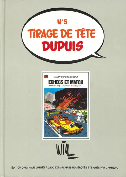 Couverture de l'album Tif et Tondu Tome 30 Echecs et match