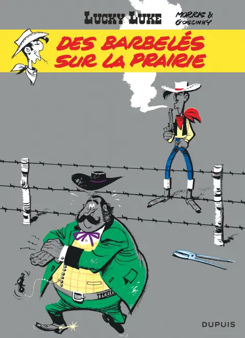 Couverture de l'album Lucky Luke Tome 29 Des barbelés sur la prairie