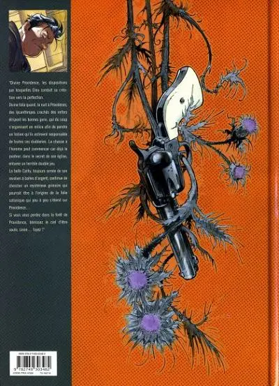 Verso de l'album Lune d'argent sur Providence Tome 2 Dieu par la racine