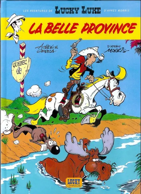 Couverture de l'album Les aventures de Lucky Luke Tome 1 La belle province