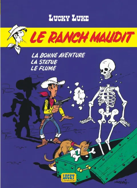 Couverture de l'album Lucky Luke Tome 56 Le ranch maudit