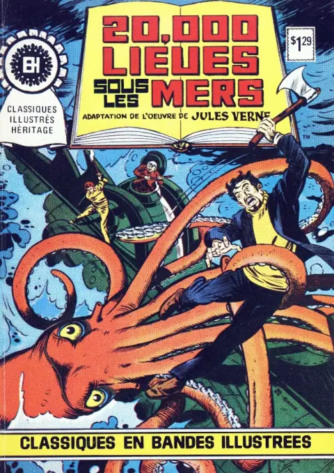 Classiques illustrés Tome 2 20,000 lieues sous les mers