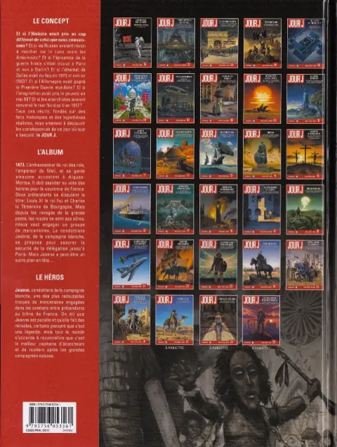 Verso de l'album Jour J Tome 26 La ballade des pendus