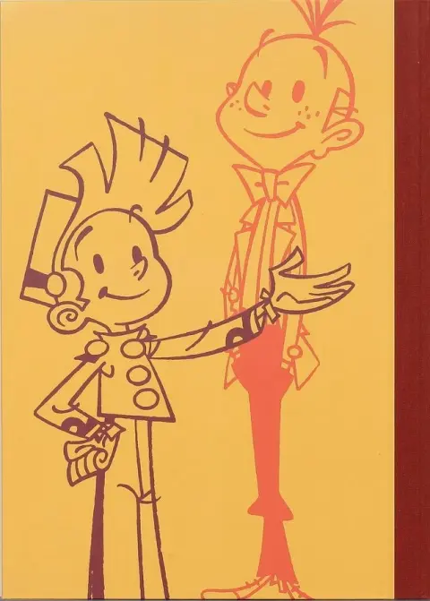 Verso de l'album Spirou et Fantasio - Une aventure de... / Le Spirou de... Tome 6 Panique en Atlantique