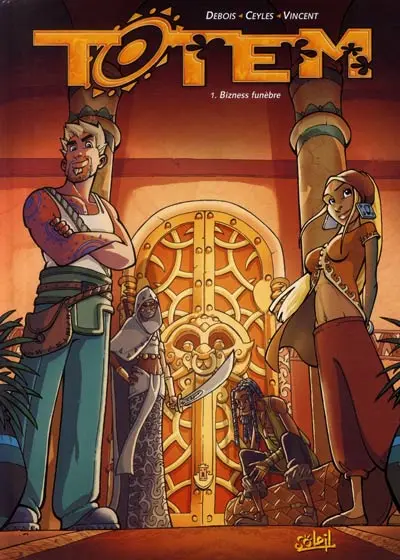 Couverture de l'album Totem Tome 1 Bizness funèbre