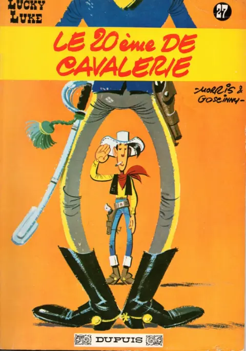 Couverture de l'album Lucky Luke Tome 27 Le 20ème de cavalerie