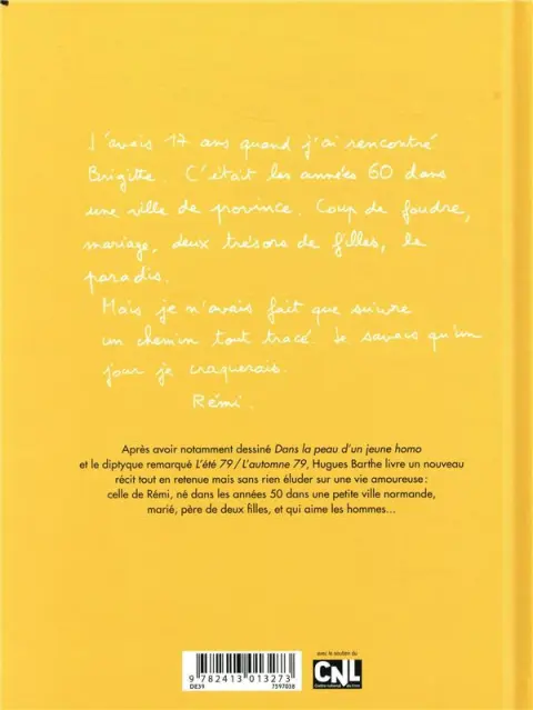 Verso de l'album Mes années hétéro