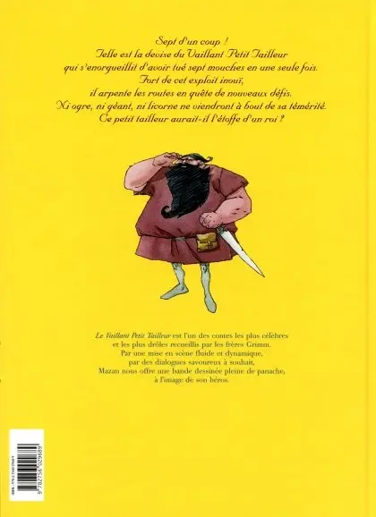Verso de l'album Le Vaillant petit tailleur