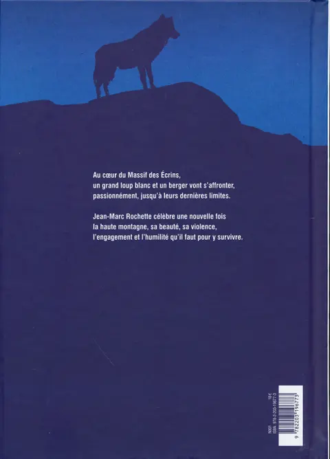 Verso de l'album Le Loup