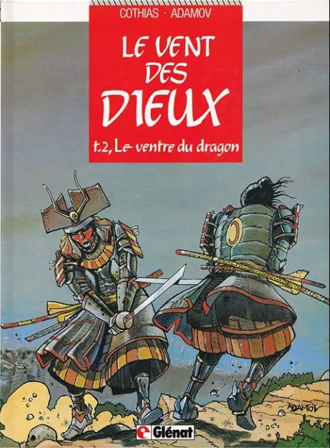 Couverture de l'album Le Vent des Dieux Tome 2 Le ventre du dragon