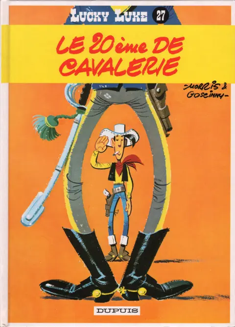 Couverture de l'album Lucky Luke Tome 27 Le 20ème de cavalerie