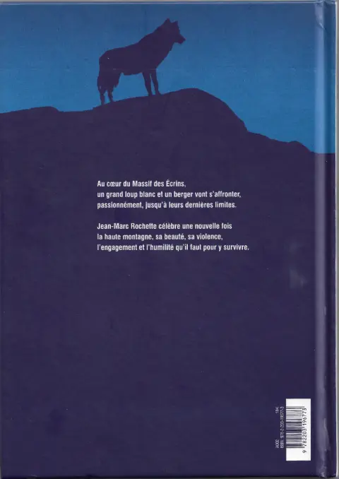 Verso de l'album Le Loup