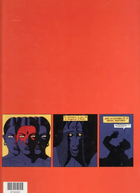 Verso de l'album Blake et Mortimer Tome 16 Les sarcophages du 6e continent Tome 1
