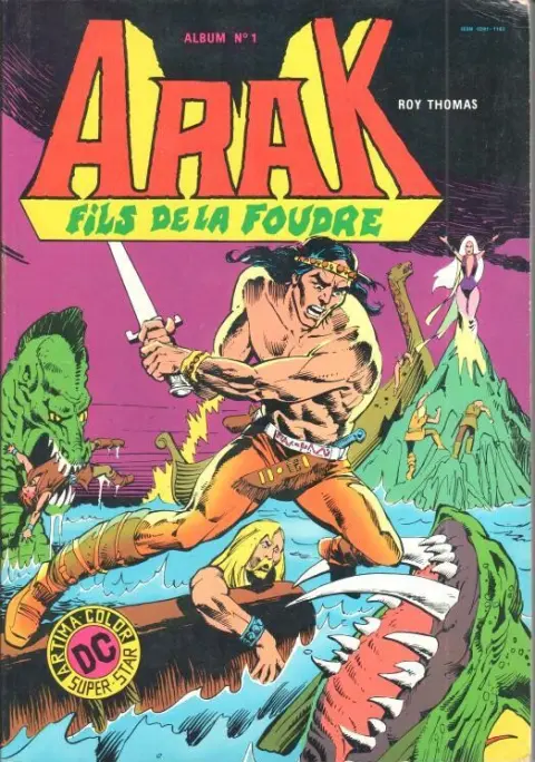 Couverture de l'album Arak - Fils de la foudre Album N° 1 Tomes 1 et 2