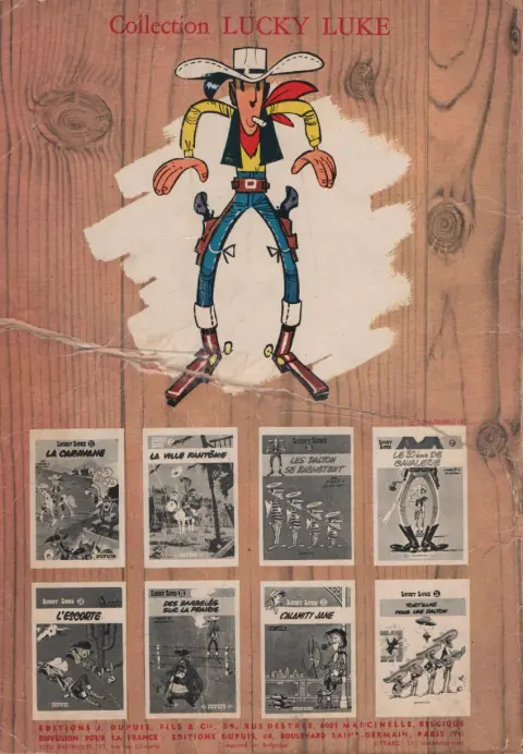 Verso de l'album Lucky Luke Tome 26 Les Dalton se rachètent