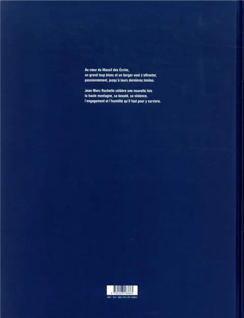 Verso de l'album Le Loup