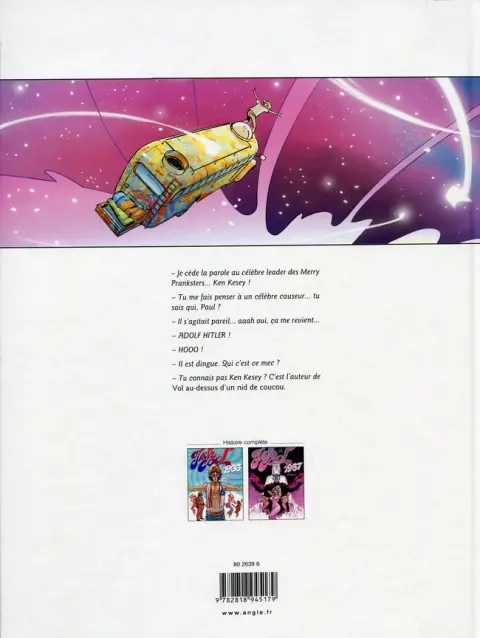 Verso de l'album Jack Cool Tome 2 1967 - Acide soit-il