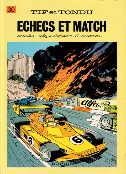 Couverture de l'album Tif et Tondu Tome 30 Echecs et match