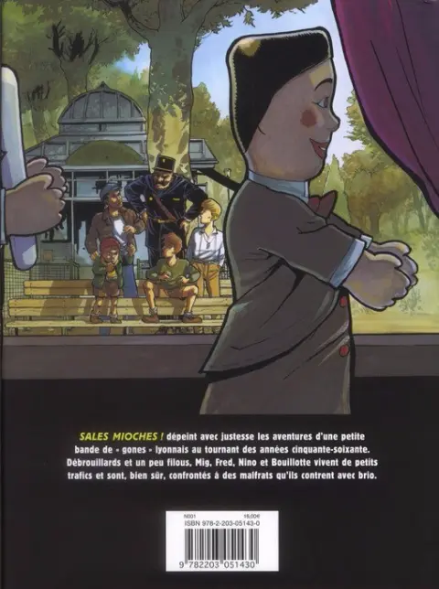Verso de l'album Sales mioches ! Tome 1 Intégrale