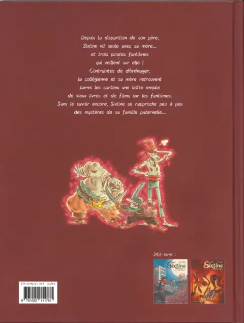 Verso de l'album Sixtine Tome 2 Le Chien des ombres