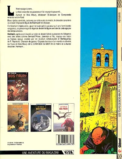 Verso de l'album Les Tours de Bois-Maury Tome 4 Reinhardt