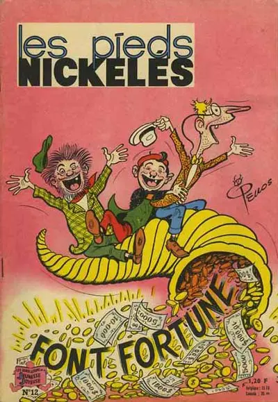Couverture de l'album Les Pieds Nickelés Tome 12 Les Pieds Nickelés font fortune