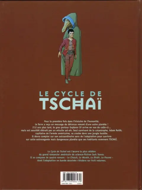 Verso de l'album Le Cycle de Tschaï Tome 8 Le Pnume - volume II