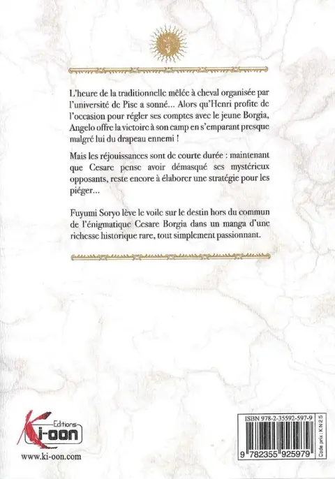 Verso de l'album Cesare 6 Sei
