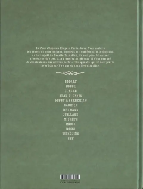 Verso de l'album Sales petits contes Contes saumâtres