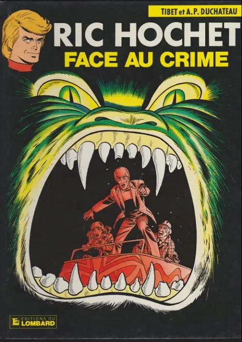 Couverture de l'album Ric Hochet Tome 38 Face au crime