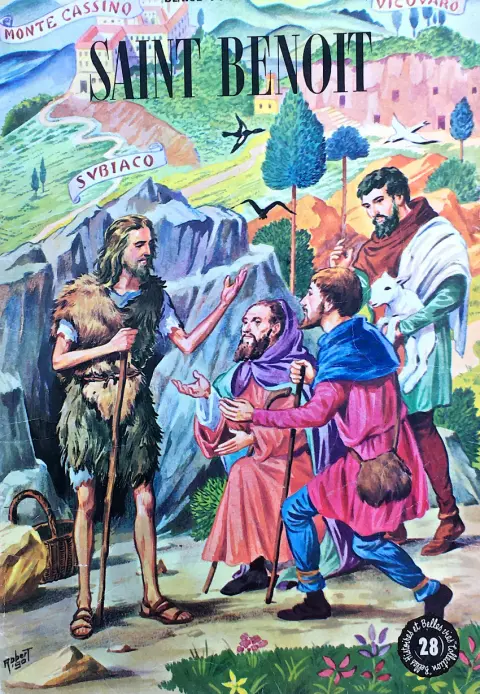 Belles histoires Belles vies Tome 28 Saint Benoit