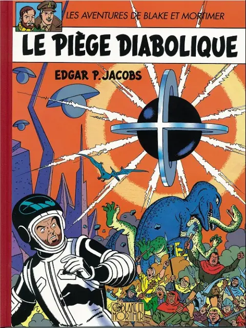 Couverture de l'album Blake et Mortimer Tome 9 Le piège diabolique