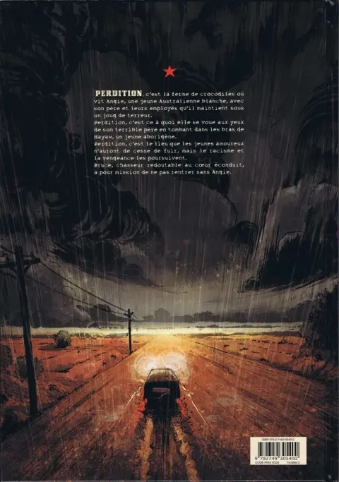 Verso de l'album Back to Perdition Tome 1