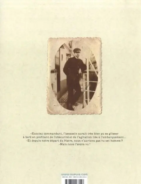 Verso de l'album Théodore Poussin Tome 11 Novembre toute l'année