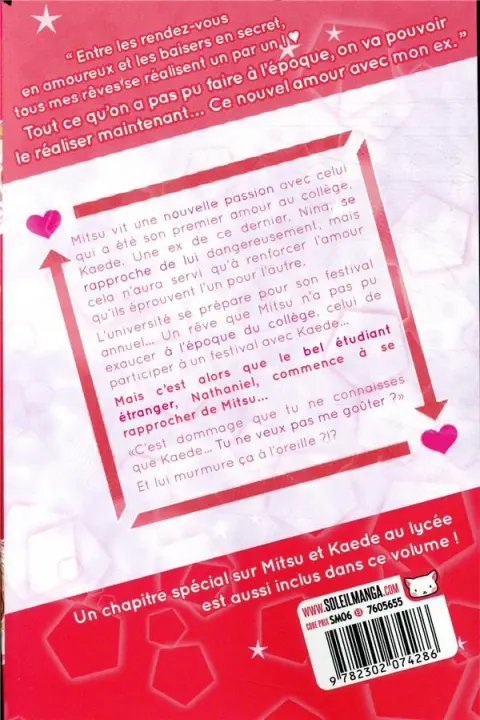 Verso de l'album Love & Retry Volume 4