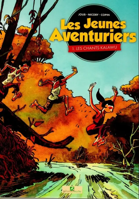 Couverture de l'album Les Jeunes Aventuriers Tome 1 Les chants Kalawu