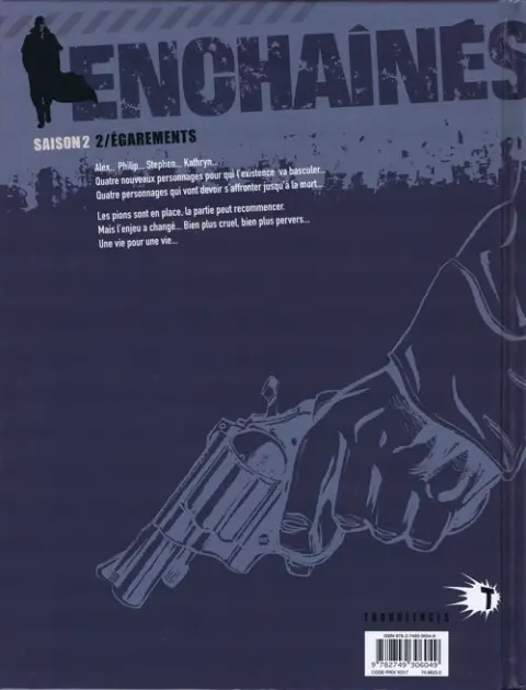 Verso de l'album Enchaînés Tome 6 Égarements