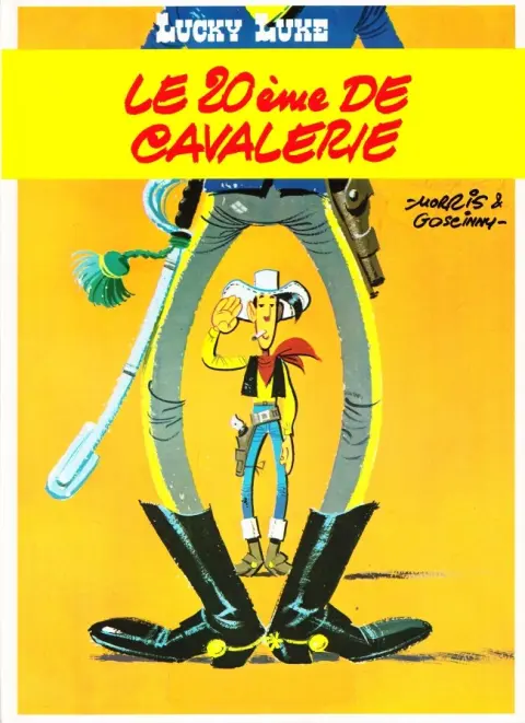 Couverture de l'album Lucky Luke Tome 27 Le 20ème de cavalerie