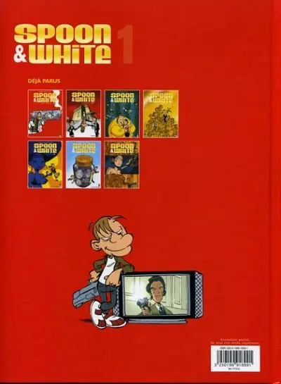 Verso de l'album Spoon & White Tome 1 Requiem pour dingos