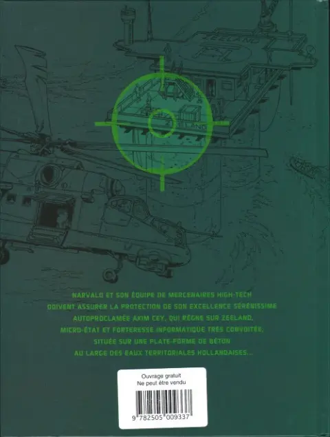 Verso de l'album Narvalo Tome 1 Mercenaires princiers