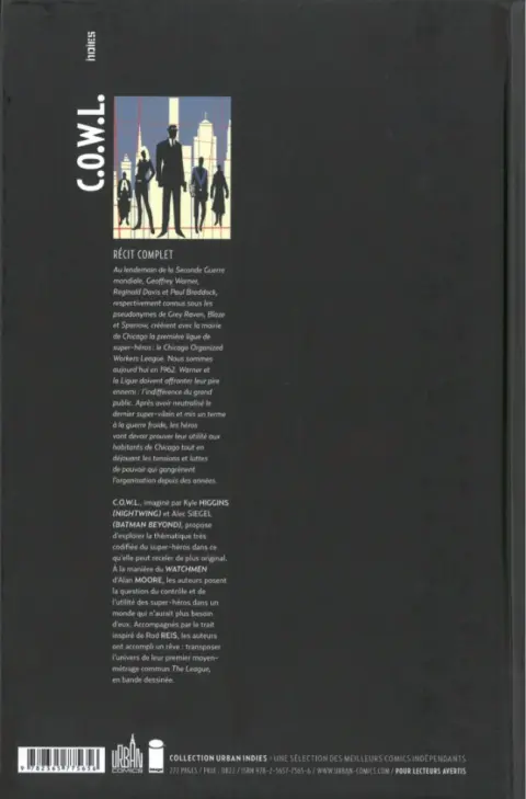 Verso de l'album C.O.W.L.