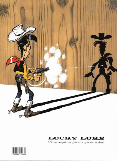Verso de l'album Lucky Luke Tome 52 Fingers
