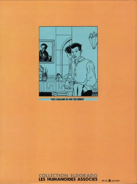 Verso de l'album Freddy Lombard Tome 2 Le cimetière des éléphants