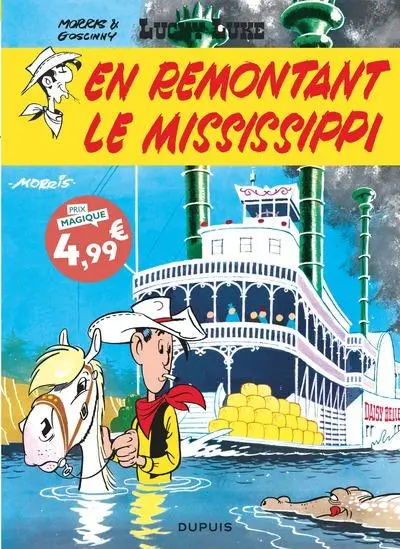 Couverture de l'album Lucky Luke Tome 16 En remontant le Mississippi