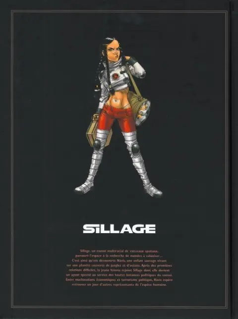 Verso de l'album Sillage L'Intégrale Tomes 1 à 3